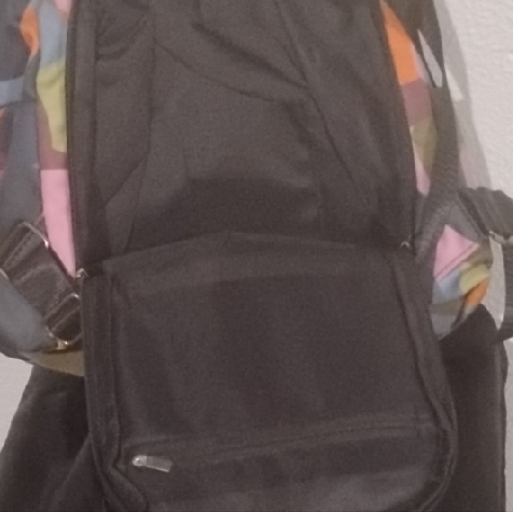 Colorful Geometric Backpack - Picture 7 of 9